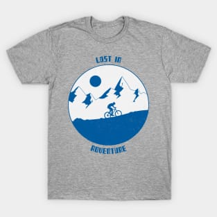 Lost In Adventure Mountian Bike T-Shirt